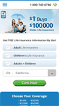 Mobile Screenshot of gl0belifeinsurance.com